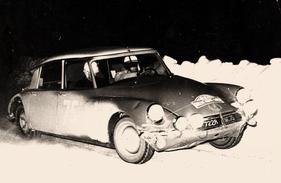 Der Citroën DS 19 an der Rallye Monte Carlo 1965