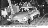 Citroën DS 19 (1965) - Ogier und Gavin belegen an der Rallye Monte Carlo 1965 den 12. Rang