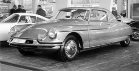 Citroën DS 19 Le Dandy (1962) am Genfer Automobilsalon - zwei-plus-zweisitzige Coupé-Karosserie von Chapron (1962)
