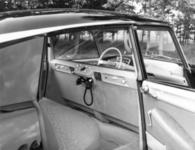 Citroën DS 19 Prestige (1959) - mit Trennscheibe und Telefon zur Kommunkation mit dem Fahrer