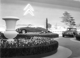 Citroën DS 21 Cabriolet (1966) - auf dem Citroën-Stand des Genfer Automobilsalon von 1966
