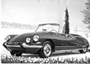 Citroën DS 21 Décapotable (1966) - im Tulpenfeld - ausgestellt auf dem Genfer Automobilsalon von 1966