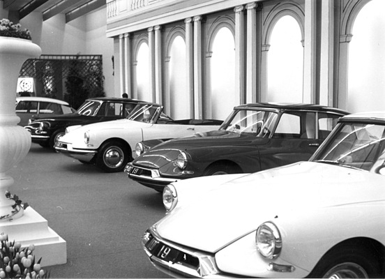 Citroën DS Cabriolet (1962) - auf dem Genfer Automobilsalon von 1962