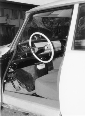 Citroën ID 19 (1959) - Interieur mit herkömmlichem Bremspedal