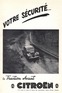 Citroën Traction Avant (1950) - Werbung aus dem Jahre 1950 -