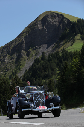 Citroën 11 BL Cabriolet (1938) - an der OCC Jungfrau Rallye 2017