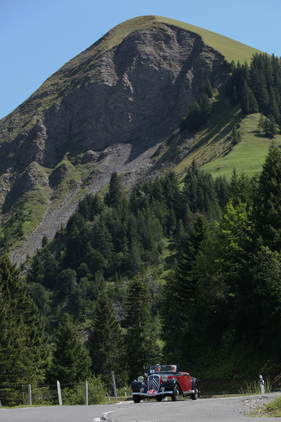 Citroën 11 BL Cabriolet (1938) - an der OCC Jungfrau Rallye 2017