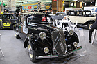Citroën 15/6 Traction (1949) - mit Sechszylindermotor und 2867 cm3 - auf dem Citroën-Stand - Rétromobile Paris 2022