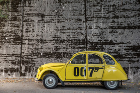 Citroën 2 CV 007 (1981) - das hintere Seitenfenster gab es beim 2CV nicht von Anfang an