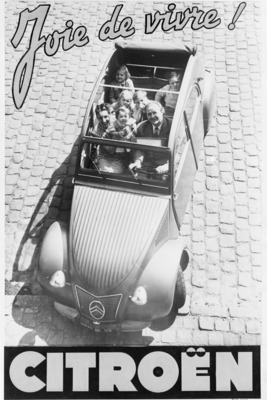Citroën 2 CV (1956) - in the advertisement