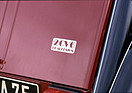 Citroën 2 CV Charleston (1981) – Schriftzug im Art-Déco-Stil