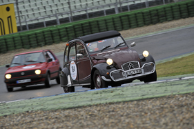 Citroën 2 CV Charleston (1987) - am zweiten Tag der Creme21 2015 auf dem Hockenheimring