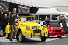 Citroën 2 CV "James Bond 007" (1981) - anlässlich des Bond-Films "For Your Eyes Only" entstandene Sonderversion - Roger Moore spielte damals den Geheimagenten und bekundete etwas Mühe mit der Ente - Bremen Classic Motorshow 2019