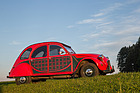 Citroën 2 CV "Scotch" (1985) - Schottenmuster auf der Türe