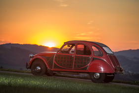 Citroën 2 CV "Scotch" (1985) - Sonnenuntergangs-Stimmung