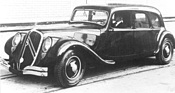 Citroën 22 CV Familiale (1934) – Sechsfenster-Limousine mit neun Sitzplätzen