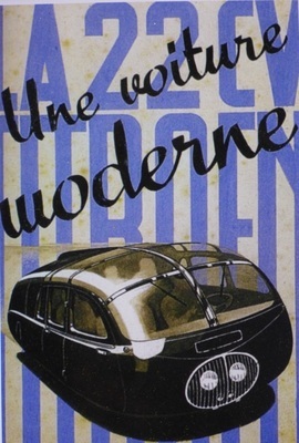 Citroën 22 CV Monospace (1936) – Konzept eines Frontlenker-Wagens mit V8-Heckmotor und Hinterradantrieb