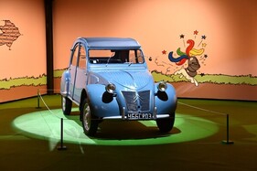 Peugeot 403 (1965) – Die Autos von Tim und Struppi – Musée National de l'Automobile in Mulhouse