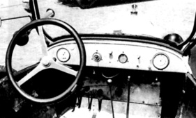 Citroën 5 CV (1922) - spartanische Innenausstattung