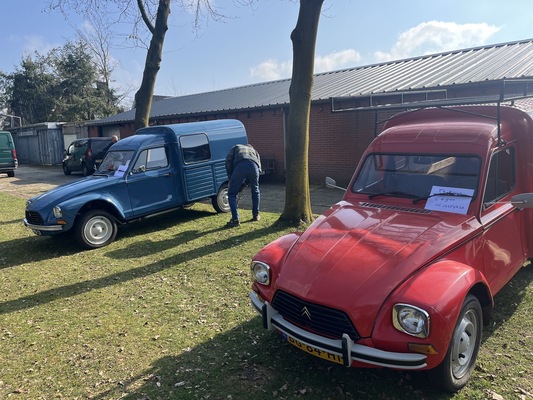Citroën A-Markt in Liempde NL, 15. März 2025 – Citroën Acadiane (1982) – Die Preise variierten von günstig bis gesalzen