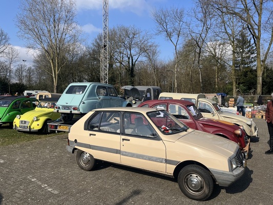 Citroën A-Markt in Liempde NL, 15. März 2025 – Citroën Visa 650 (1982)