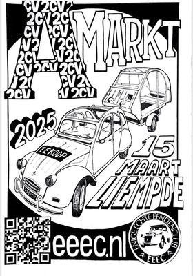 Bild Citroën A-Markt in Liempde NL, 15. März 2025 – Poster