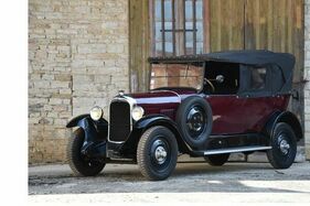 Citroën B14 F Torpédo (1926) - angeboten als Lot 06 an der Artcurial Sur les Champs Versteigerung am 24. Oktober 2021