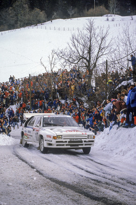 Citroën BX 4 TC (1985) - an der Rallye Monte Carlo im Jahr 1985