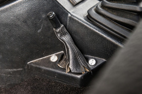 Citroën BX 4 TC (1986) - mit diesem Hebel wird der Allrad aktiviert