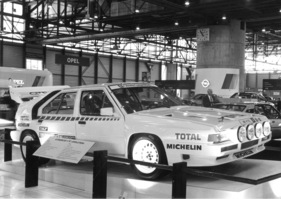 Citroën BX 4TC "Evolution" (1986) - Gruppe-B-Variante der von Bertone gestylten Limousine - Genfer Autosalon 1986