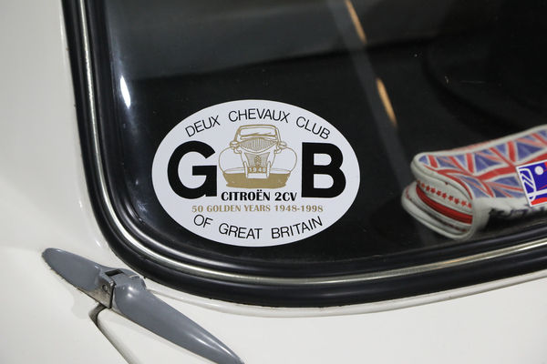 Citroën Bijou (1964) - Kleber auf dem Heck - Bremen Classic Motorshow 2023