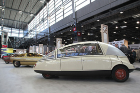 Citroën C10 (1956) - Erforschung der Aerodynamik auf der technischen Basis eines 2 CV - Rétromobile Paris 2019