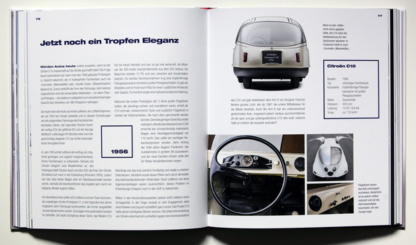 Citroën C10 - Buch "Einmalig! - Die skurrilsten Concept Cars der Autowelt"