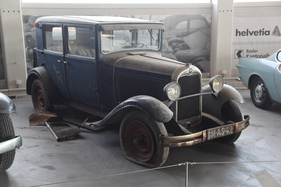 Citroën C6 Gazogène (1931) - in der Sonderaussstellung "Scheunenfunde" des Pantheons im Sommer 2015