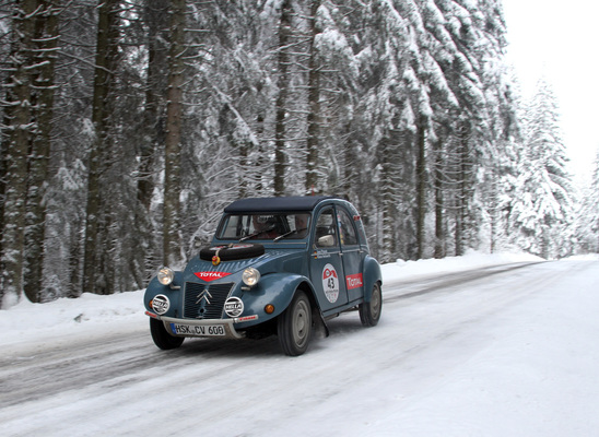 Bild: Citroën CV2 - Ein Schnee-Entchen