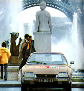 Citroën CX (1974) - angekommen in Paris