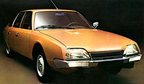 Citroën CX (1975) - Aufnahme in einem Verkaufsprospekt Citroën CX (1975) - Aufnahme in einem Verkaufsprospekt