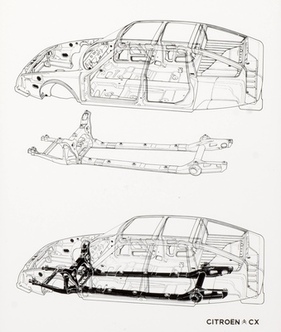 Citroen CX (1975) – Fahrgestell