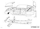 Citroën CX (1975) - Karosseriestruktur und Hilfsrahmen