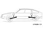 Citroën CX (1975) - Wirkungsweise der Hydropneumatik (© Archiv Automobil Revue)