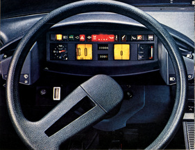 Citroën CX (1975) - futuristische Armaturen