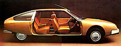 Citroën CX (1975) - voller Einblick ins Interieur