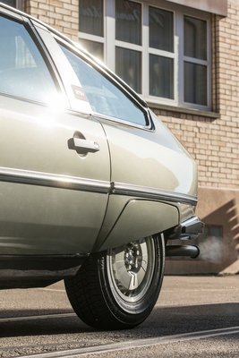 Citroën CX 2400 GTI (1981) - Beim CX waren Aluminiumfelgen serienmässig