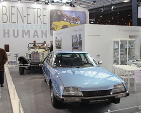 Citroën CX 2400 Pallas (1978) - auf dem Stand von Citroën - Rétromobile 2015