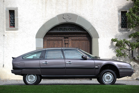 Citroën CX 25 GTi (1987) - Fahrwerk auf maximaler Höhe