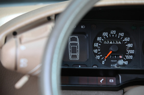 Citroën CX 25 GTi (1987) - Tacho bis 240 km/h
