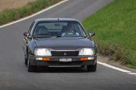 Citroën CX 25 GTi (1987) - auch in der GTi-Ausstattung gab es noch Raum für Zusatzausrüstungen, z.B. Nebelscheinwerfern