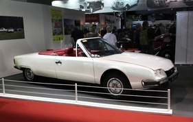 Citroën CX Orphée (1983) - nur fünf wurden gebaut, das hier gezeigte war auf dem Pariser Autosalon 1984 ausgestellt (Rétromobile 2013)