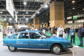 Citroën CX Pallas (1975) - französische Eleganz auf dem Citroën-Stand - Rétromobile Paris 2022