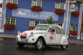 Citroën Charleston 600 (1970) an der RAID Suisse-Paris 2016